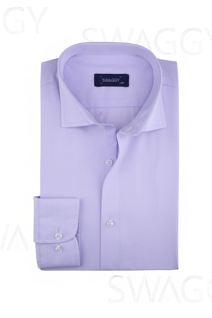 Gazelle Shirt Dress - Plain Purple Potion