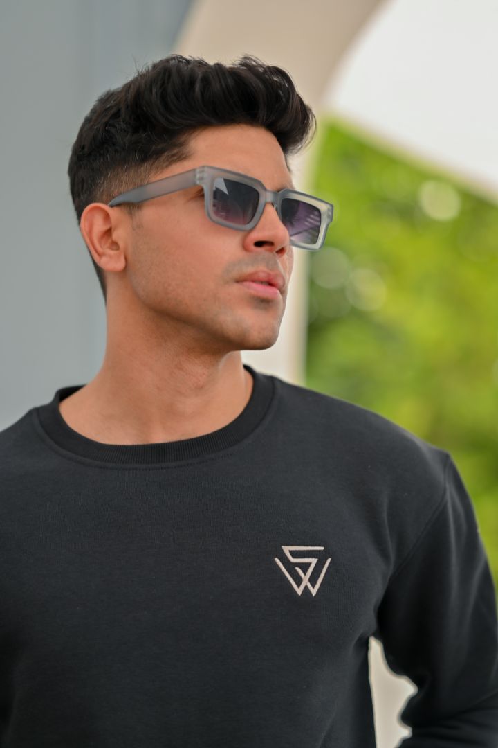 Men's Black Sweat Shirt