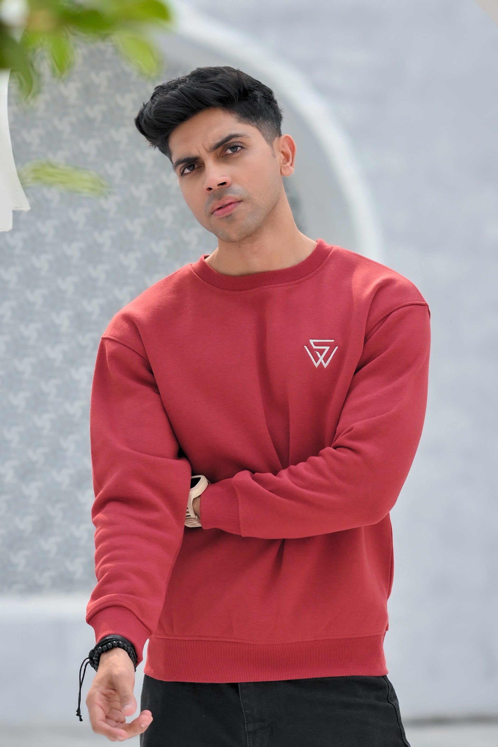 Men's Mahroon Sweat Shirt