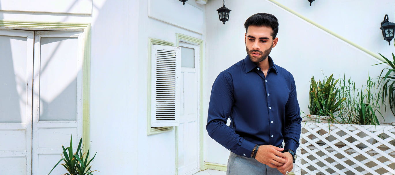 Model in Formal Shirt