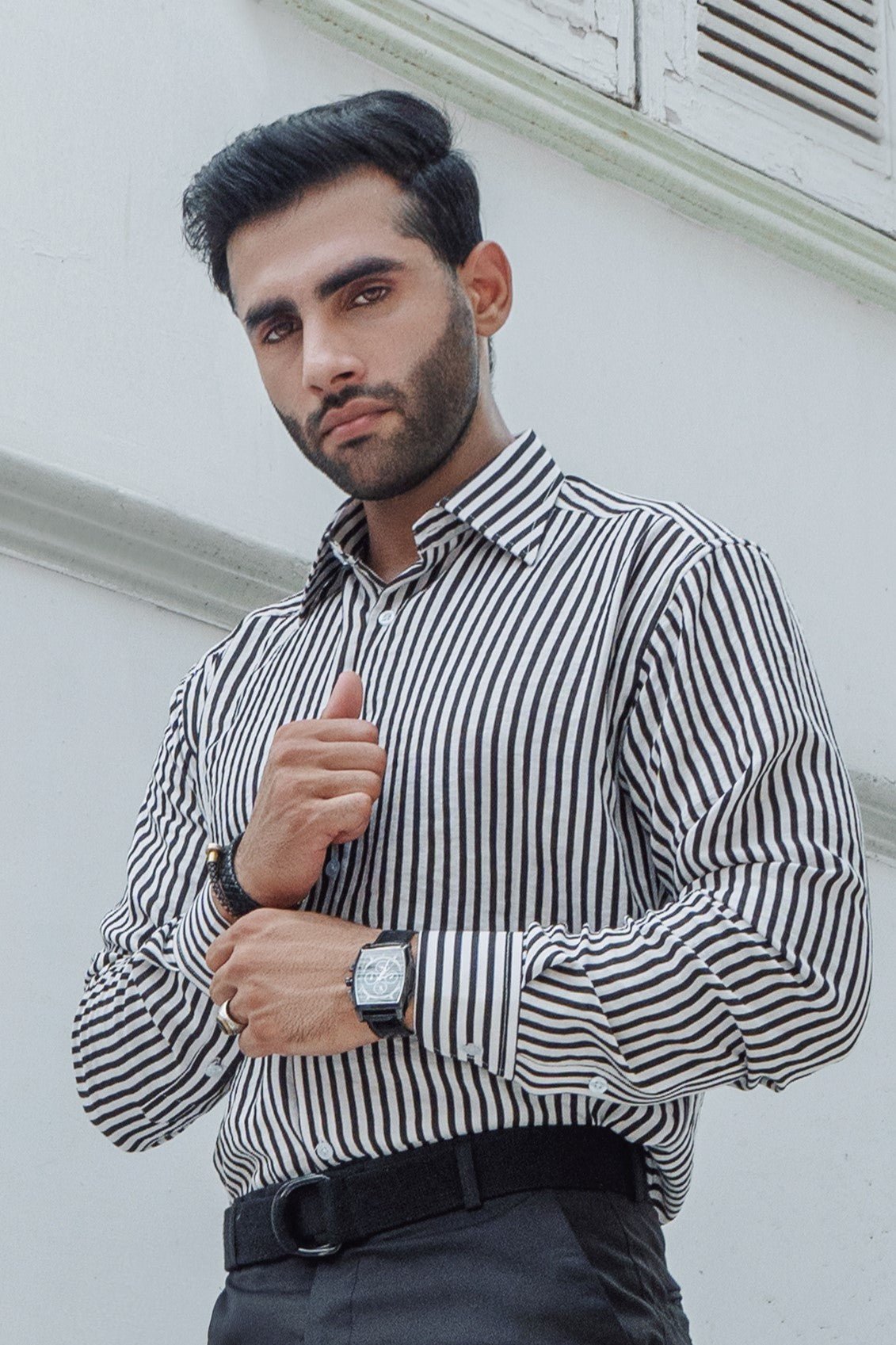 Zebra luxe lining Formal Shirt - Swaggy