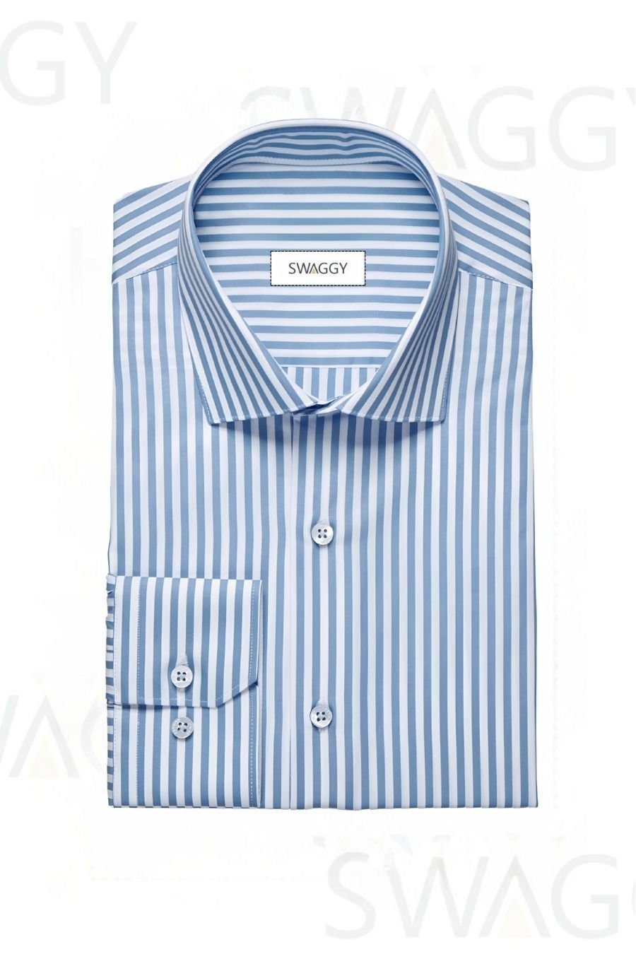 Skyline blue lining Formal Shirt – Swaggy