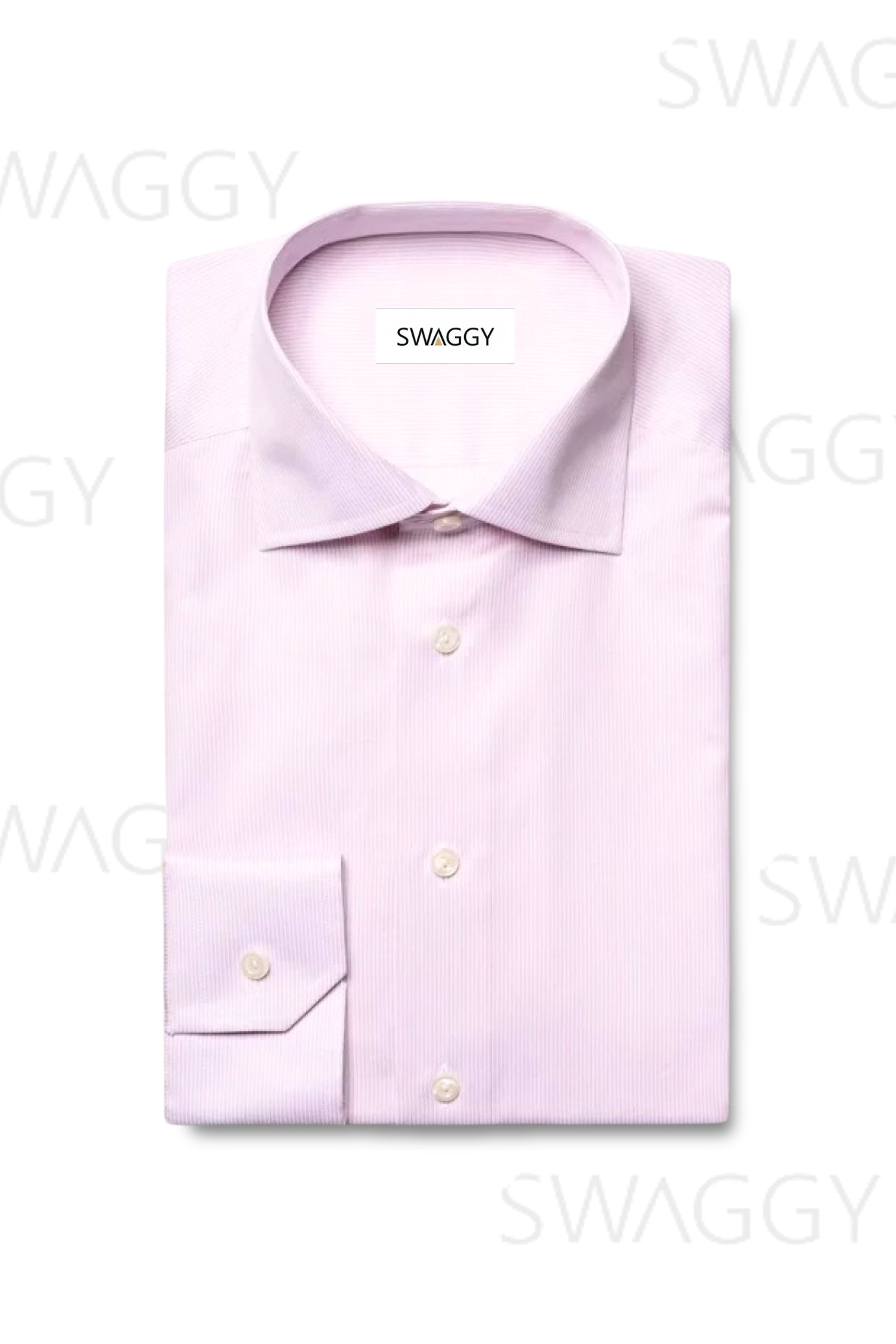 Precision Purple Textured Formal Shirt